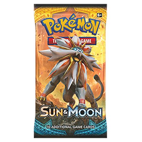 sun and moon pokemon pack